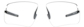 Front view of Zunnies - Wrap-Around Sunglasses 1013421 in Black thumbnail