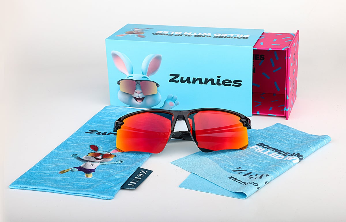 Image of Zunnies - Wrap-Around Sunglasses