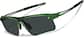 Angle view of Zunnies - Wrap-Around Sunglasses 1013424 in Green thumbnail
