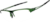 Angle view of Zunnies - Wrap-Around Sunglasses 1013424 in Green thumbnail
