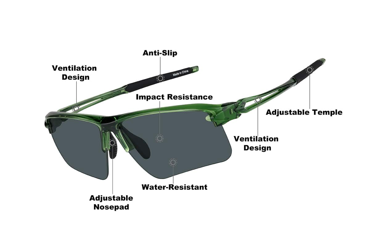 Zunnies - Wrap-Around Sunglasses 10134