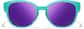 Front view of Zunnies - Square Sports Sunglasses 1013524 in Teal thumbnail
