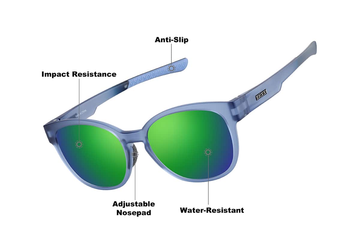 Image of Zunnies - Square Sports Sunglasses