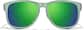 Front view of Zunnies - Square Sports Sunglasses 1013624 in Sage Green thumbnail