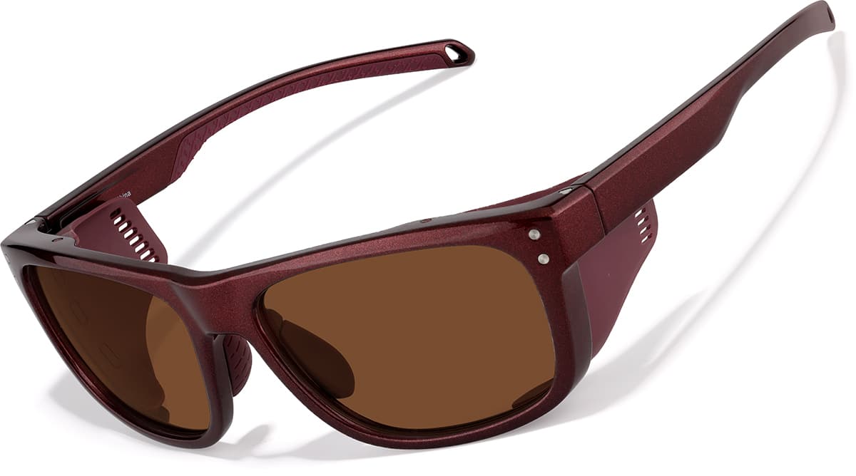 Red Zunnies - Square Sports Sunglasses #1013718 | Zenni Optical