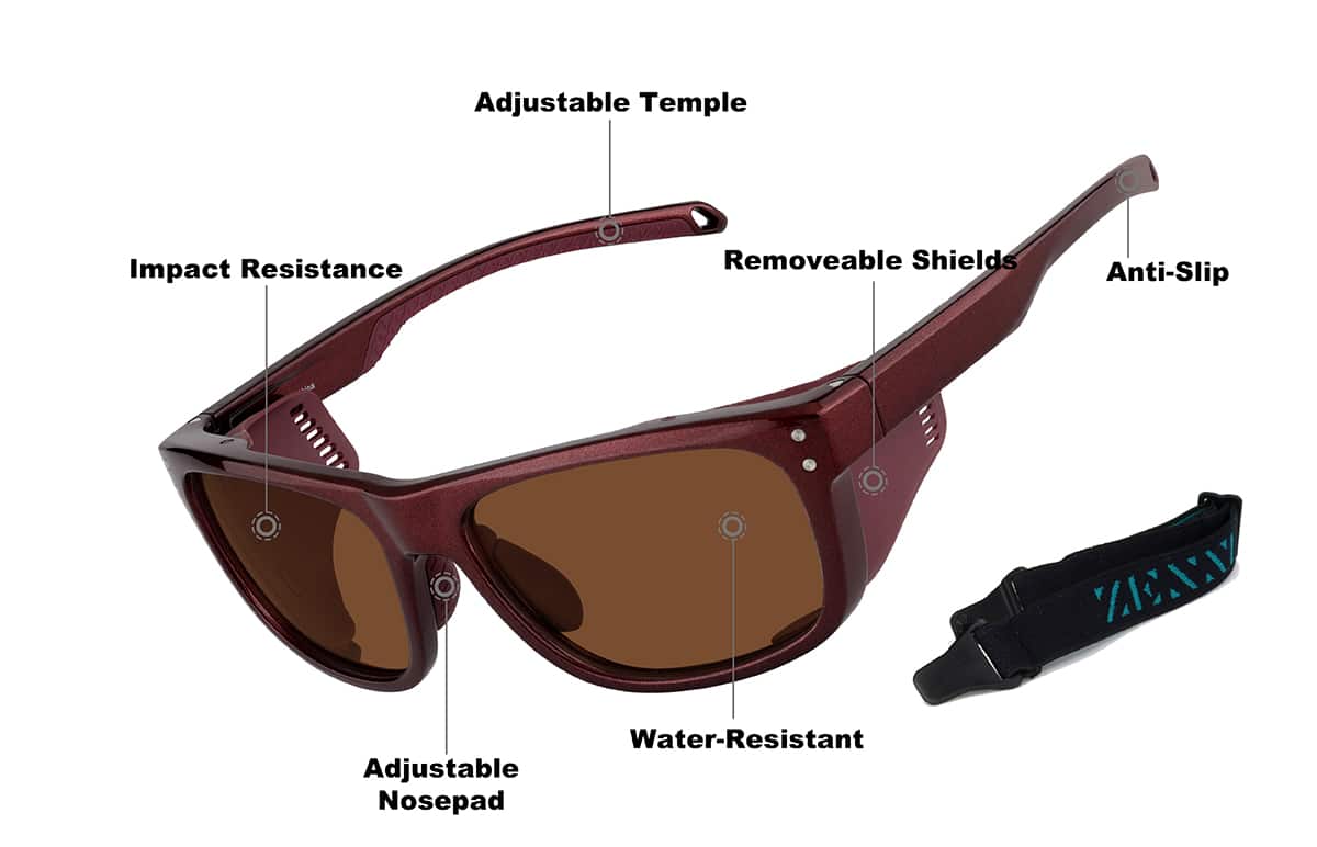 Image of Square Sports Sunglasses