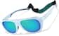 Angle view of Zunnies - Aviator Sports Sunglasses 1013816 in Sky Blue thumbnail