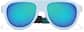 Front view of Zunnies - Aviator Sports Sunglasses 1013816 in Sky Blue thumbnail