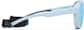 Side view of Zunnies - Aviator Sports Sunglasses 1013816 in Sky Blue thumbnail