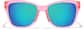 Front view of Zunnies - Square Sports Sunglasses 1014019 in Pink thumbnail