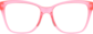 Front view of Zunnies - Square Sports Sunglasses 1014019 in Pink thumbnail