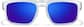 Front view of Zunnies - Lentes de Sol deportivas de aviador 1014111 in Plata thumbnail