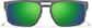 Front view of Zunnies - Aviator Sports Sunglasses 1014112 in Gray and Neon Green thumbnail