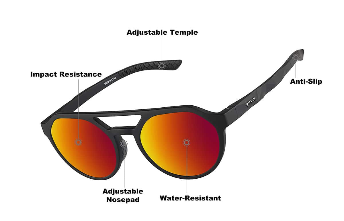 Image of Zunnies - Aviator Sports Sunglasses