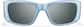Front view of Zunnies - Lentes de Sol deportivas rectangulares 1014316 in Azul thumbnail