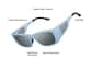 Image of Zunnies - Rectangle Sports Sunglasses thumbnail