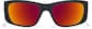 Front view of Zunnies - Rectangle Sports Sunglasses 1014321 in Black thumbnail