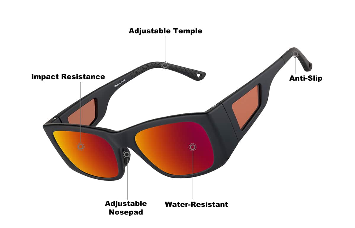 Image of Zunnies - Rectangle Sports Sunglasses