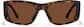 Front view of Rectangle Sports Sunglasses 1014325 in Tortoiseshell thumbnail