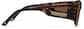 Side view of Rectangle Sports Sunglasses 1014325 in Tortoiseshell thumbnail