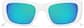 Front view of Rectangle Sports Sunglasses 1014330 in White thumbnail