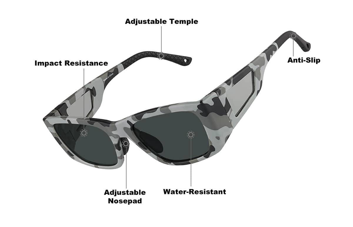 Image of Zunnies - Rectangle Sports Sunglasses