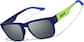 Angle view of Zunnies - Rectangle Sports Sunglasses 1014416 in Blue thumbnail
