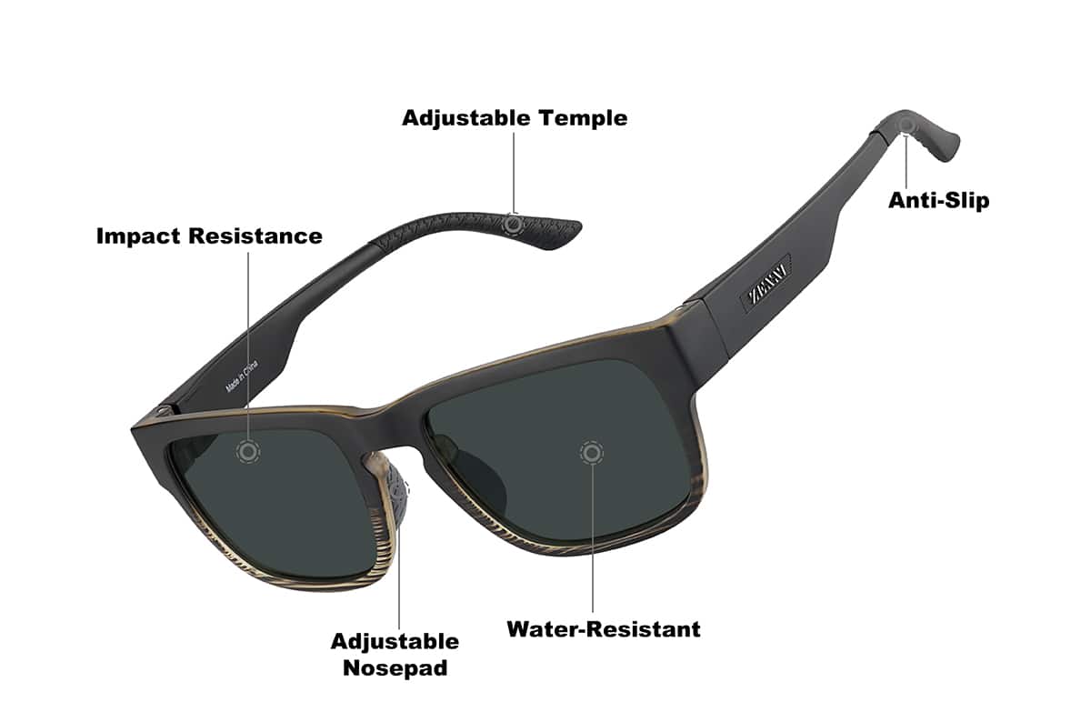 Image of Zunnies - Rectangle Sports Sunglasses