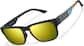 Angle view of Zunnies - Rectangle Sports Sunglasses 1014451 in Black thumbnail