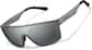 Angle view of Zunnies - Lunettes de soleil de sport enveloppantes 1014512 in Gris thumbnail