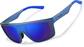 Angle view of Zunnies - Wrap-Around Sports Sunglasses 1014516 in Blue thumbnail