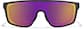 Front view of Zunnies - Lunettes de soleil de sport enveloppantes 1014521 in Noir thumbnail