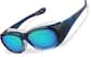 Angle view of Zunnies - Oval Water Sport Glasses 1014616 in Blue thumbnail