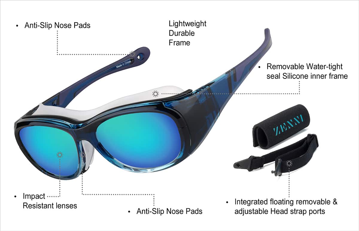 Image of Zunnies - Oval Water Sport Glasses