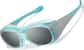 Angle view of Zunnies - Lunettes de sport ovales 1014624 in Verte thumbnail