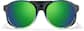 Front view of Zunnies - Round Sunglasses  1014824 in Teal and Black thumbnail