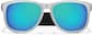 Front view of Zunnies - Square Water Sport Sunglasses 1014911 in Silver thumbnail