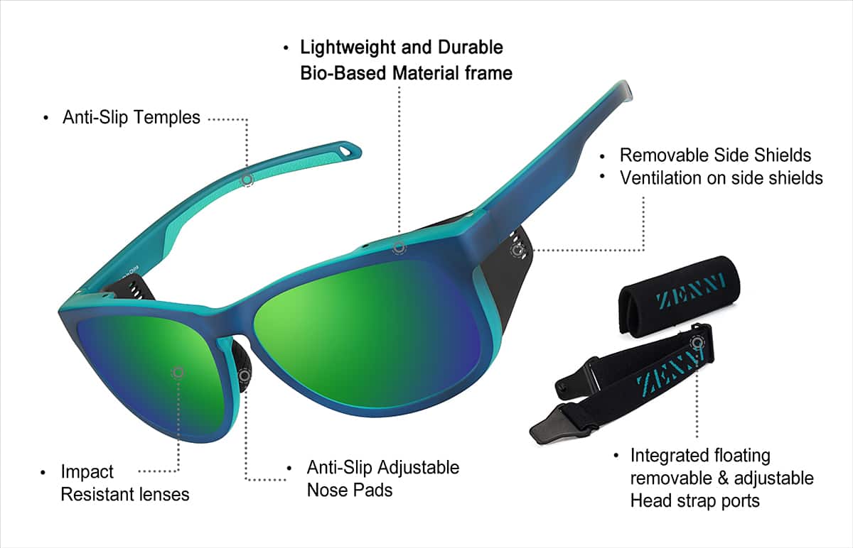 Image of Zunnies - Square Water Sport Sunglasses