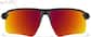 Front view of Zunnies - Wrap-Around Lightweight Sunglasses 1015121 in Black thumbnail