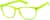 Angle view of Rectangle Glasses 102224 in Green thumbnail