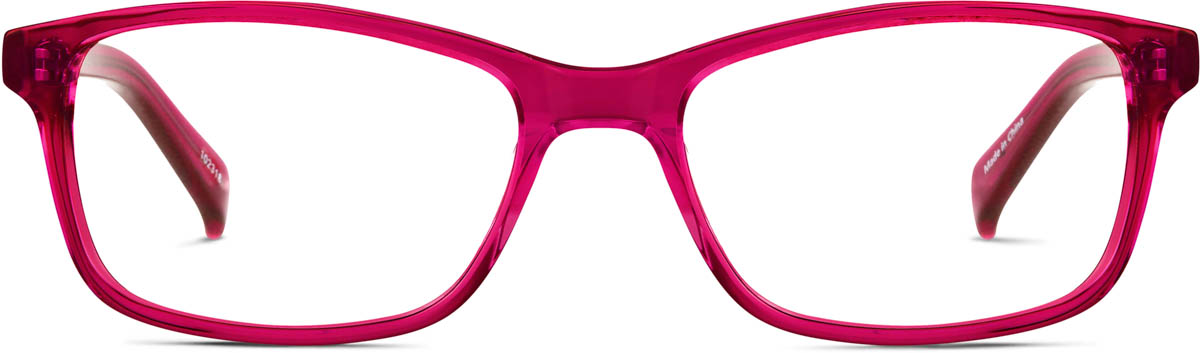 Red Rectangle Glasses
