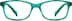 Rectangle Glasses 102324 in Green