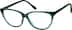 Cat-Eye Glasses 102724 in Green