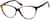 Angle view of Cat-Eye Glasses 102725 in Tortoiseshell thumbnail