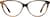 Front view of Cat-Eye Glasses 102725 in Tortoiseshell thumbnail
