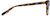 Side view of Cat-Eye Glasses 102725 in Tortoiseshell thumbnail