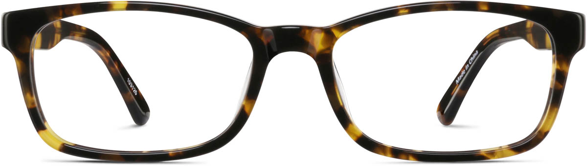 Tortoiseshell Rectangle Glasses