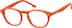 Round Glasses 104222 in Orange
