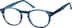 Round Glasses 104616 in Blue