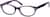 Angle view of Oval Glasses 10487217 in Purple thumbnail
